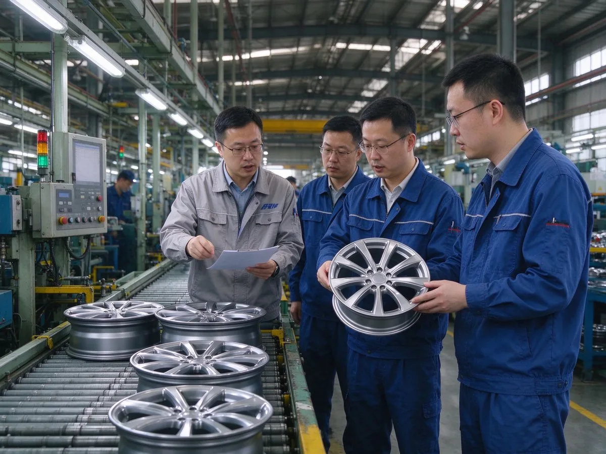 Xinchida workshop team at work